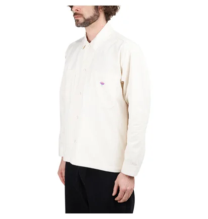 Obey Contrast Shirt Jacket (Beige)