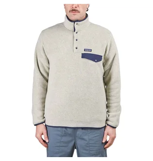 Patagonia Lightweight Synchilla® Fleece Pullover (Beige)