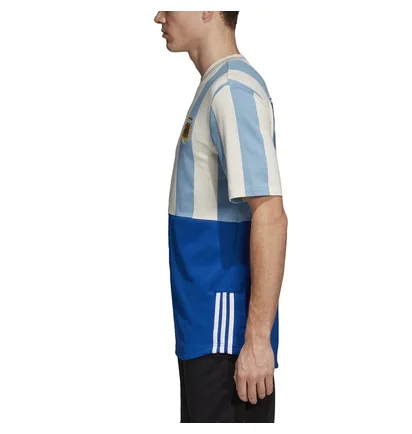 adidas Argentina MashUp T-Shirt (Hellblau / Weiß)