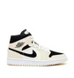 Air Jordan WMNS 1 Mid (Creme / Schwarz / Weiß)