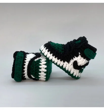 Baby Sneakers AJ1 Pine Green (Grün / Schwarz / Weiß)