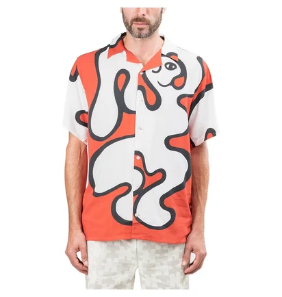 Dime Rayon Shirt (Rot)