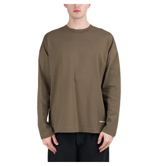 Carhartt WIP L/S Link Script T-Shirt (Oliv)