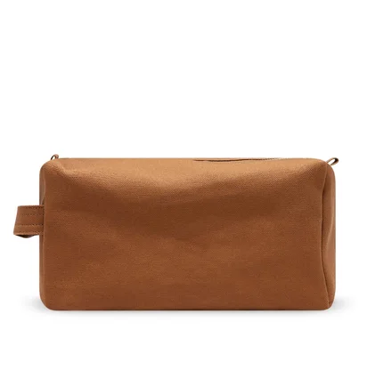 Carhartt WIP Canvas Washbag (Braun)