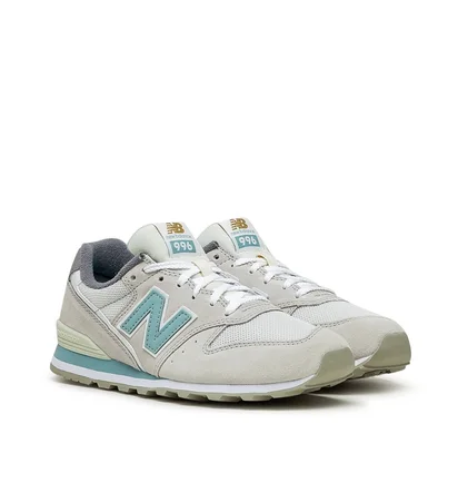 New Balance WL996 WD (Grau / Türkis)