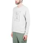 Norse Projects x Geoff McFetridge Vagn Boredom Logo Crewneck (Hellgrau)