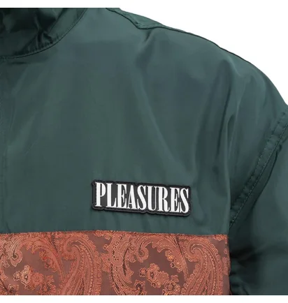 Pleasures Blast Track Jacket (Dunkelgrün)