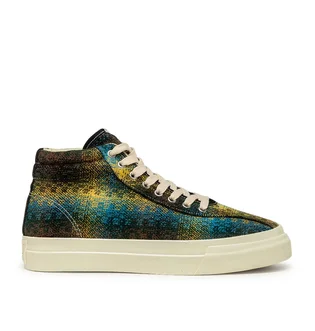 Stepney Workers Club Varden M Wool Check (Braun)