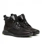 Stone Island Garment Dyed Leather Exostrike Boot (Schwarz)