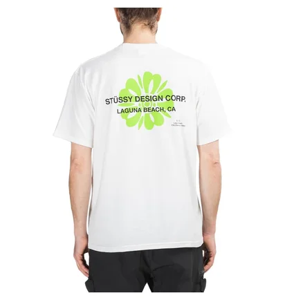 Stüssy Laguna Flower Tee (Weiß)