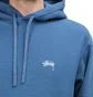 Stüssy Logo Hoodie (Blau)