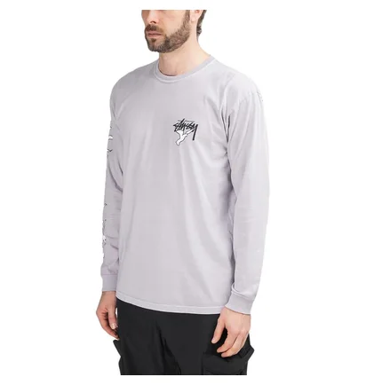 Stüssy One Love Pig. Dyed LS Tee (Lavendel)
