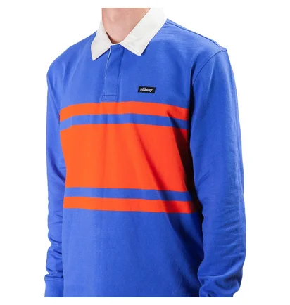 Stüssy Stanley L/S Rugby (Blau)