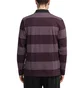Stüssy Swirl Stripe Polo (Lila / Schwarz)