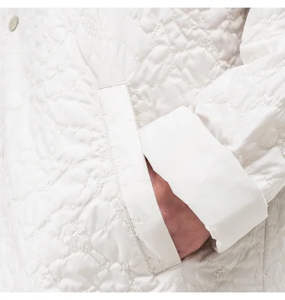 Stüssy WMNS Ritters Long Quilted Jacket (Cream)