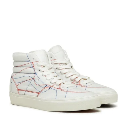 Vans Vault x Taka Hayashi DIY Sk8-Hi LX (Weiß / Multi)