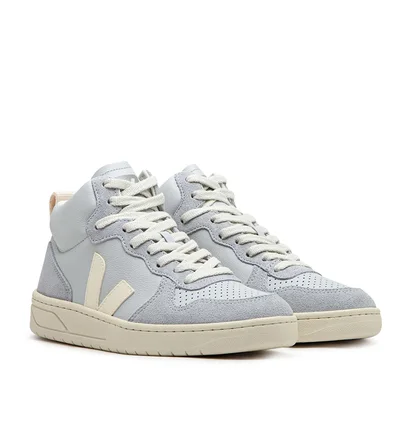 Veja WMNS V-15 Leather (Grau / Creme)