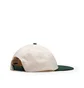 Obey Trip VI Panel Snapback Cap (Weiß / Grün)