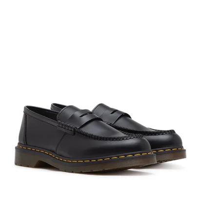 Dr. Martens Penton Smooth Leather Loafers (Schwarz)