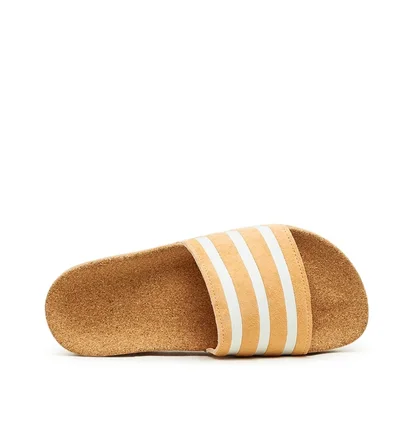 adidas Adilette W Cork (Orange / Weiß)