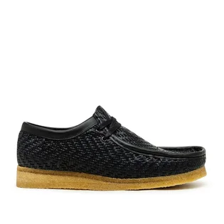 Clarks Originals Wallabees Black Raffia (Schwarz)