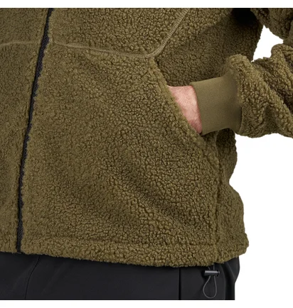 Dime Polar Fleece Sherpa Zip (Braun)