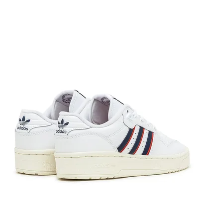 adidas Rivalry Low (Weiß / Navy / Rot)
