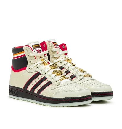 Adidas TOP TEN HI ESPN (Weiss / Schwarz)