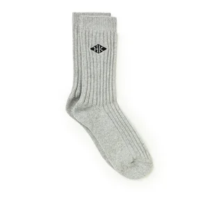 Han Kjobenhavn Socks Wool Rib HK (Grau)