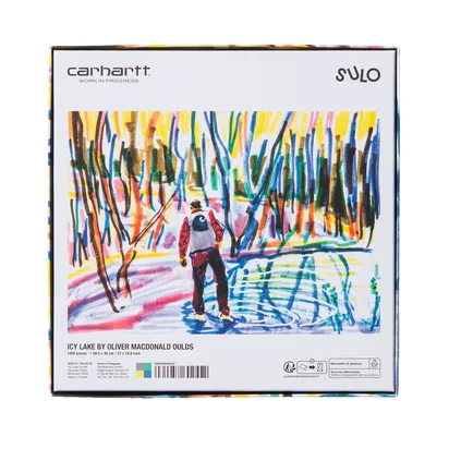 Carhartt WIP Ollie Mac Icy Lake Puzzle (Multi)