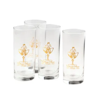 Carhartt WIP Carhartt Please Glass Set (Clear / Gold)