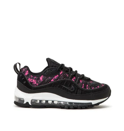 Nike WMNS Air Max 98 Premium 'Camo' (Schwarz / Pink)
