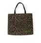 Pleasures Jungle Oversized Double Sided Tote (Braun)