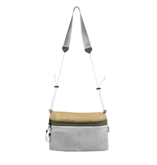 Taikan Sacoche Large Bag (Beige / Olive / Weiß)