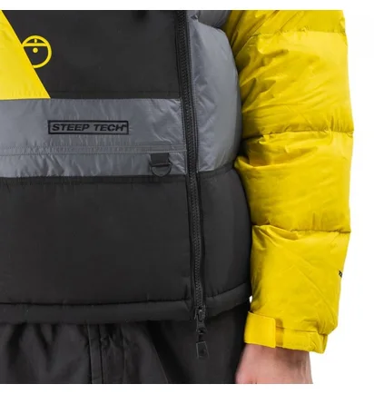 The North Face Steep Tech Down Jacket (Grau / Gelb)