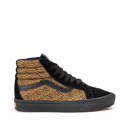 Vans UA Comfycush Sk8-Hi 'Tiny Cheetah' (Schwarz / Braun)