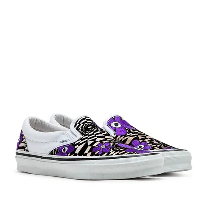 Vans Vault x P.A.M. OG Classic Slip-On LX (Weiß / Multi)