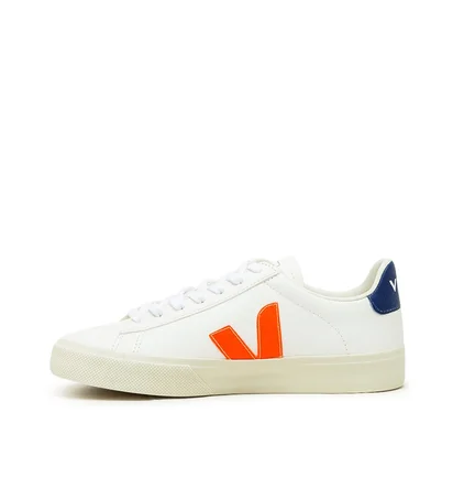 Veja WMNS Campo Chromefree (Weiß / Orange / Navy)