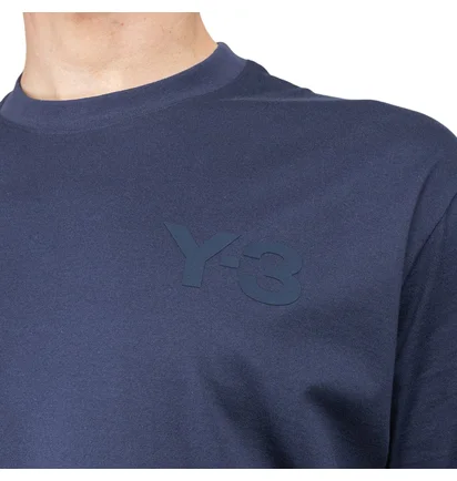 adidas Y-3 Classic Chest Logo T-Shirt (Navy)
