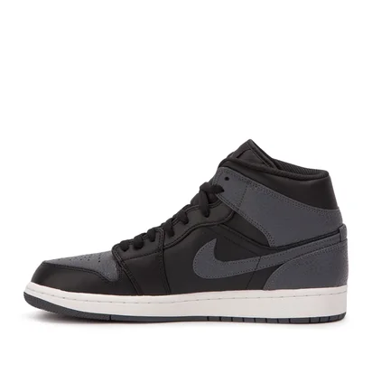 Air Jordan 1 MID (Schwarz / Dunkelgrau)
