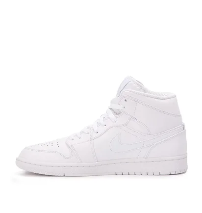 Air Jordan 1 MID 'Triple White' (Weiß)