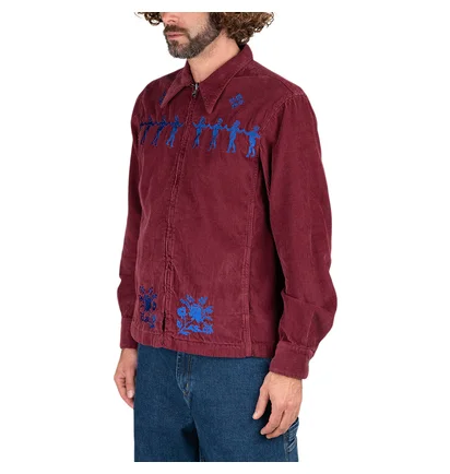 Carne Bollente Sister Acts Jacket (Dunkelrot)