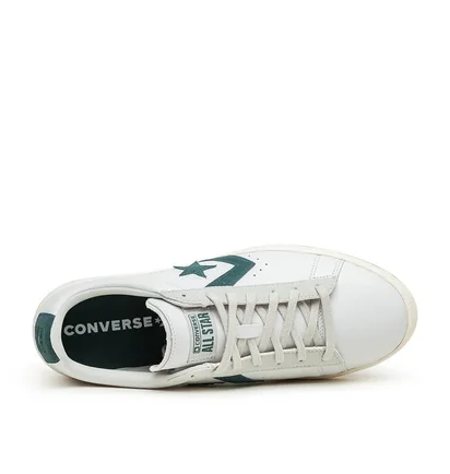 Converse Pro Leather OX (Weiß / Grün)