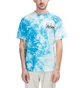 Aries Temple Tie Dye T-Shirt (Blau / Weiß)
