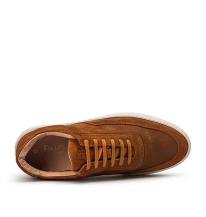 Filling Pieces Low Mondo Ripple Nardo Suede (Braun)