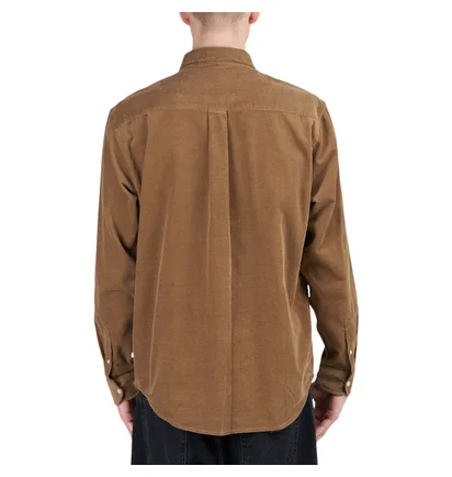 Carhartt WIP L/S Madison Fine Cord Shirt (Braun)