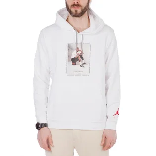 Nike Air Jordan 3 Flight Fleece Hoodie (Weiß / Schwarz / Rot)