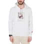 Nike Air Jordan 3 Flight Fleece Hoodie (Weiß / Schwarz / Rot)