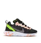 Nike WMNS React Element 55 Premium (Schwarz / Coral / Gelb)