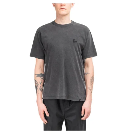 Parra Washed Out Logo T-Shirt (Anthrazit)